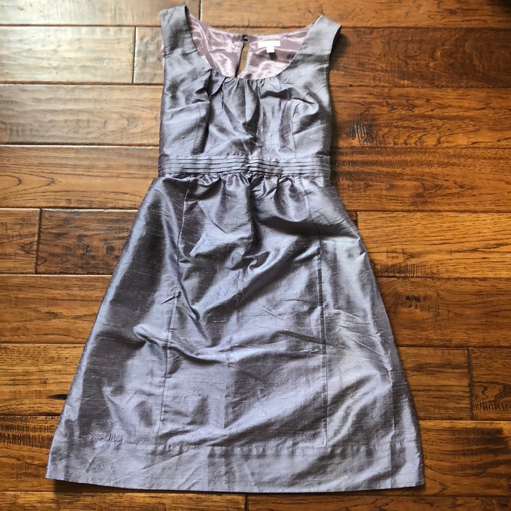 A pea in the pod silk maternity dress